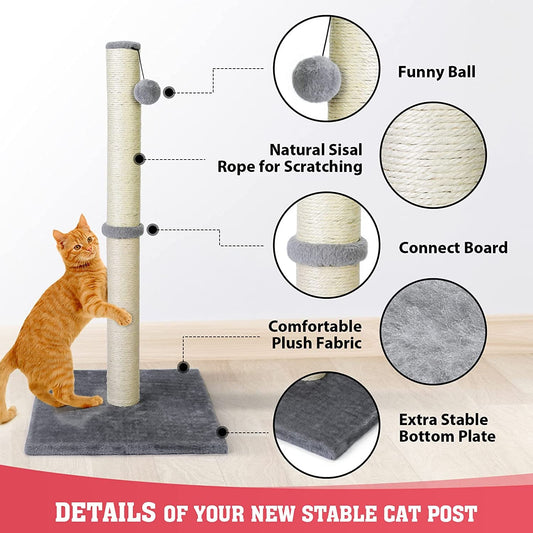 31'' Tall Cat Scratching Post