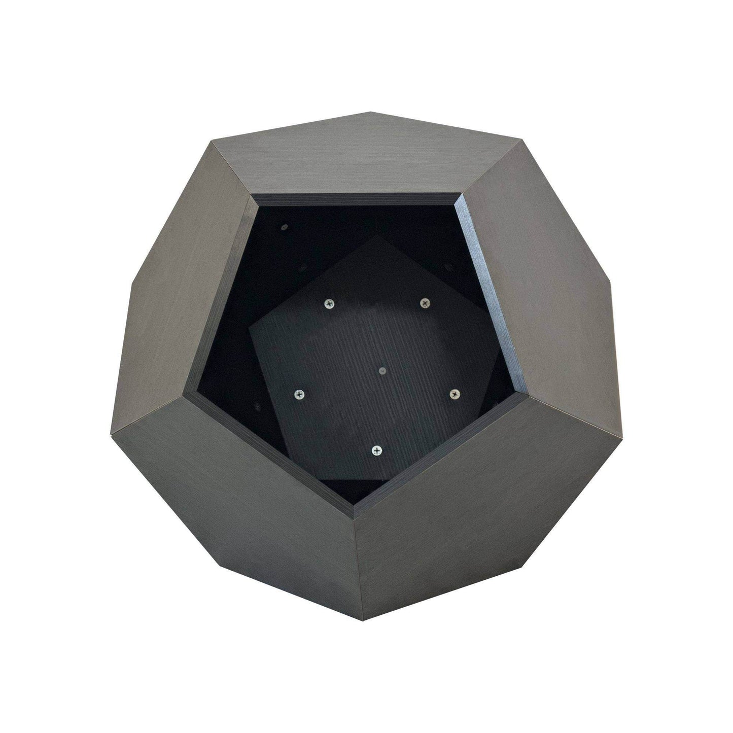 Geometric dark gray cozy cat bed from Purrfect Pet Kingdom for cat furniture for living room