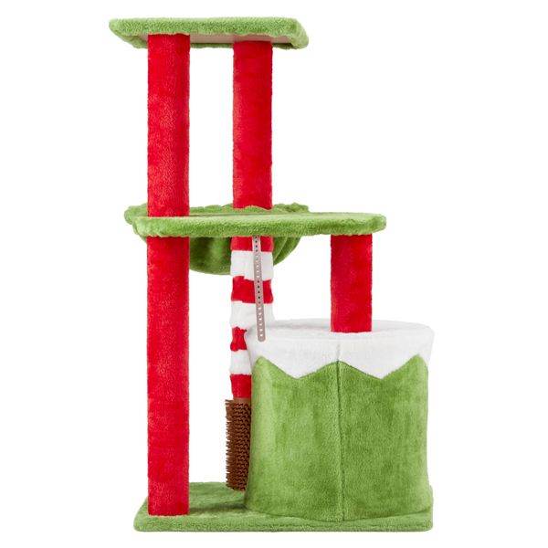 Purrfect Pet Kingdom Cat Tower with Hammock and Condo Purrfect Pet Kingdom