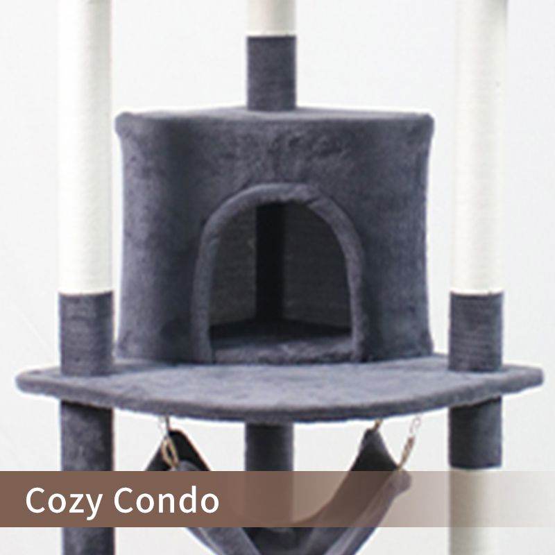 Purrfect Pet Kingdom Cat Climbing Furniture for Large Cats Purrfect Pet Kingdom