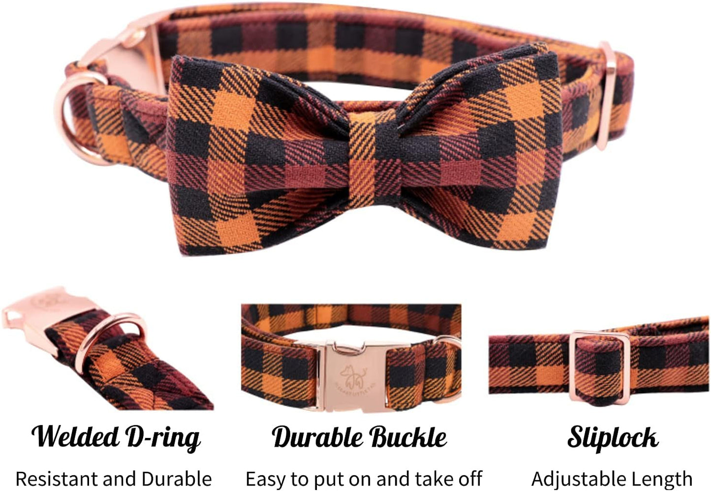 Dog Cat Collar Adjustable Small Medium Large 🦮