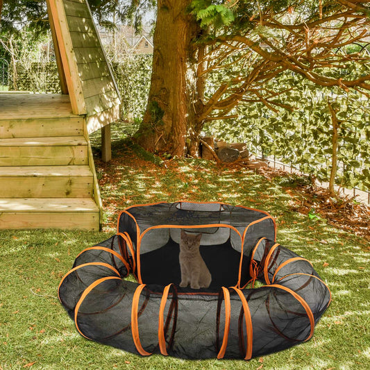 GBruno 2 In 1 Foldable Pet Play Tent