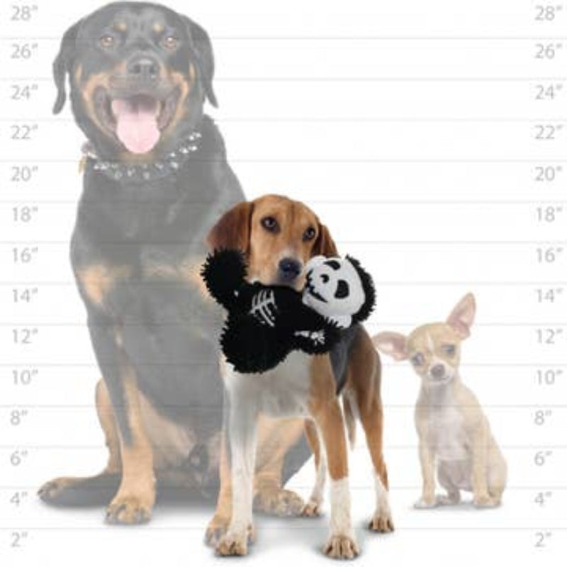 Mighty Microfiber Halloween Skeleton Ball Durable Dog Toy
