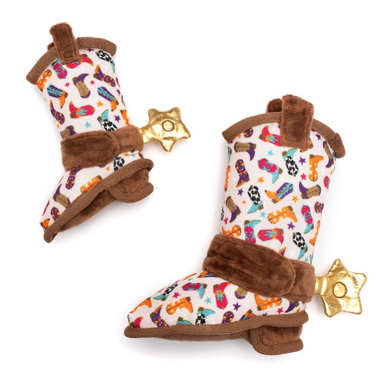 Wild Wild West Boot Dog Toy - 2 Sizes
