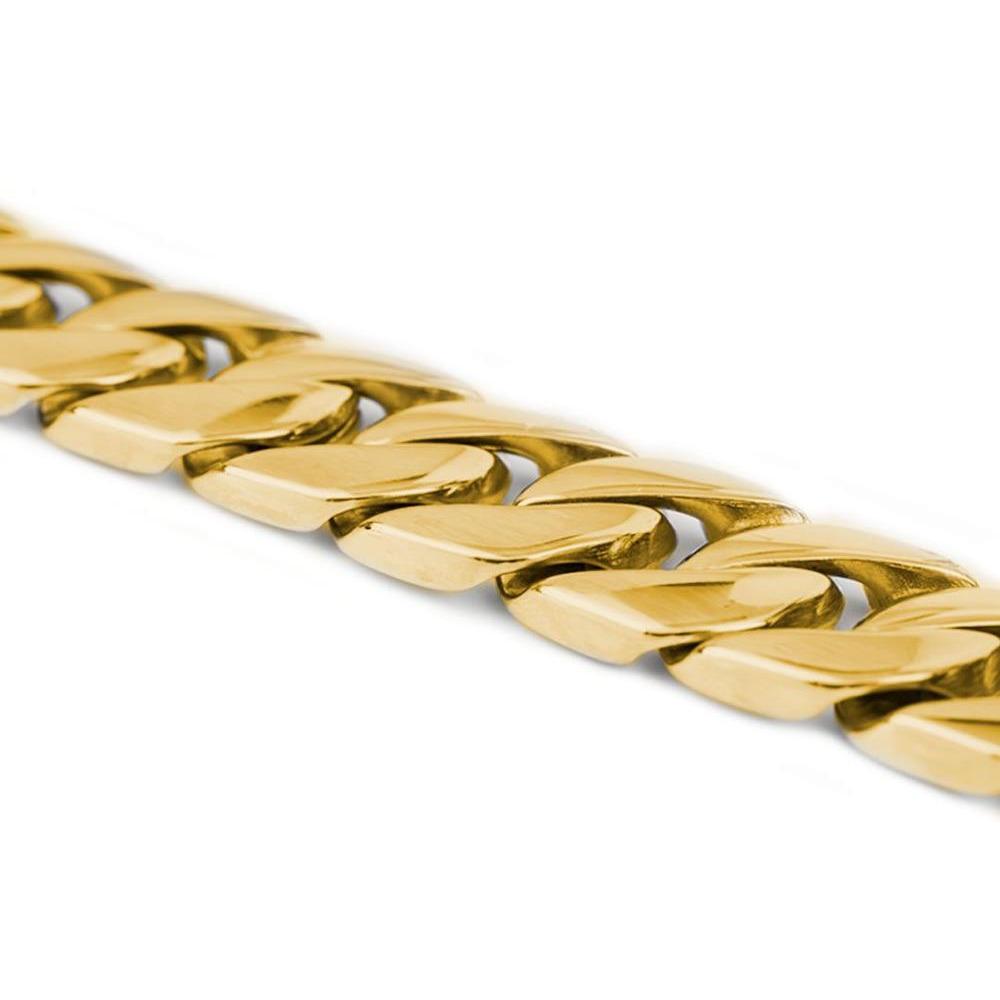 Dog Leash Cuban Link 14K Gold Plated Luxury Kilo ⛓️