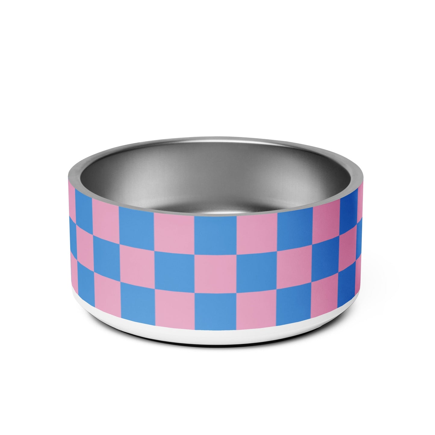 Checker Retro Shade 32oz Dog Bowl - Dog Bowls & Feeders - Wuforia