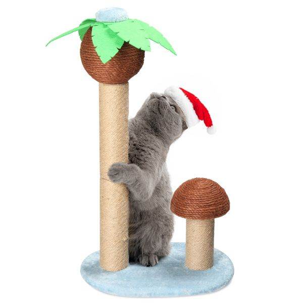 Purrfect Pet Kingdom Coconut Palm Cat Scratcher Tower as picture Purrfect Pet Kingdom