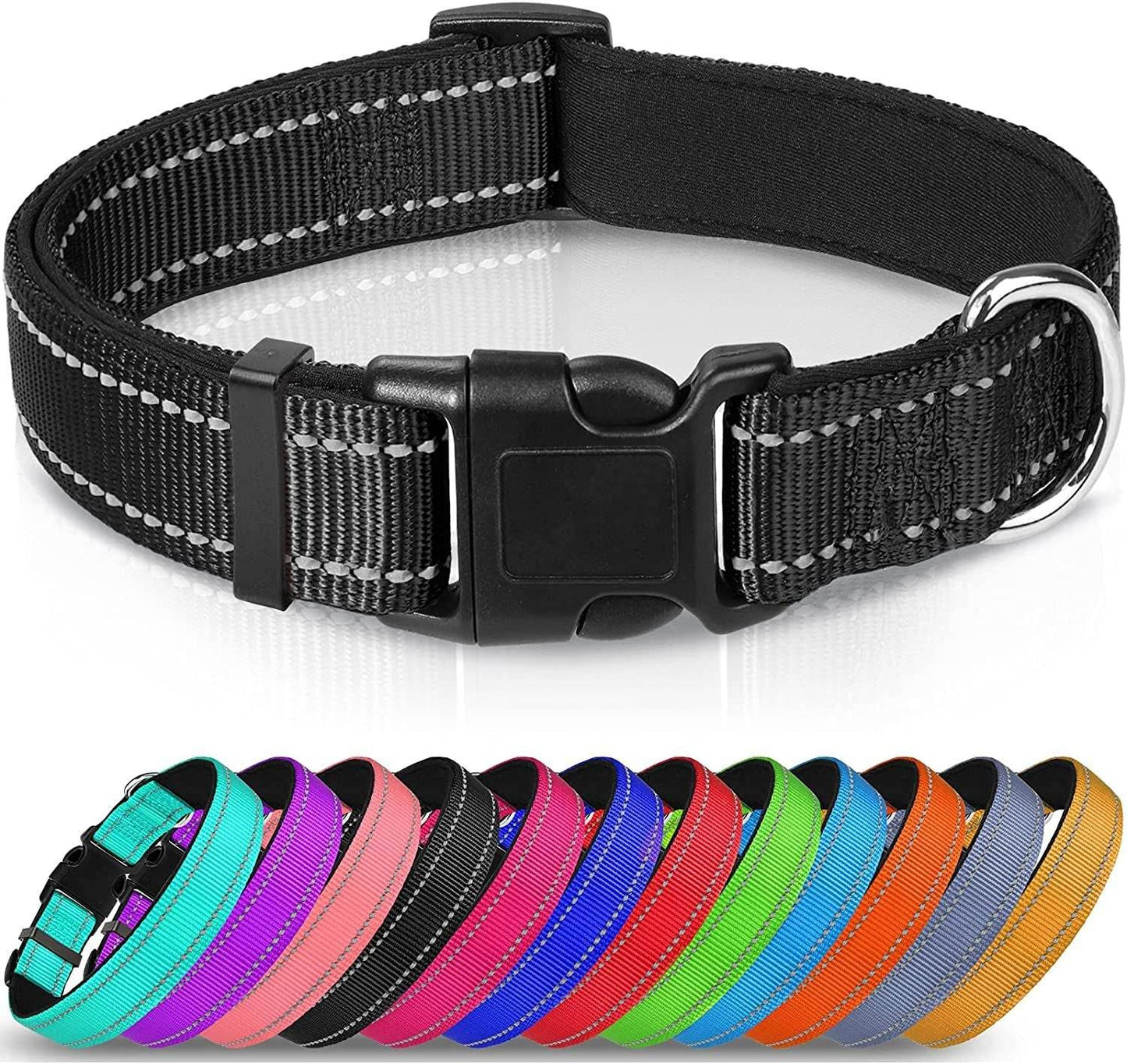 Purrfect Pet Kingdom Comfortable Reflective Collar for Dogs Purrfect Pet Kingdom