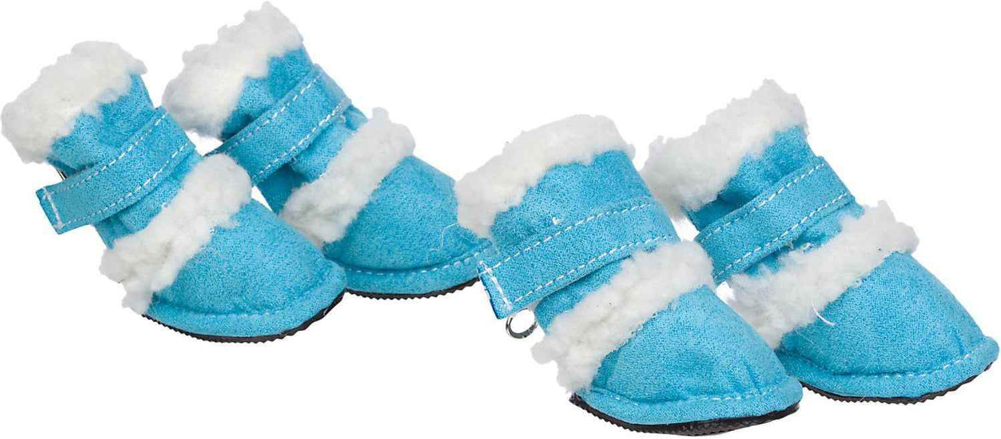 Purrfect Pet Kingdom Comfortable Stylish Pet Shoes with Warm Lining Small Purrfect Pet Kingdom