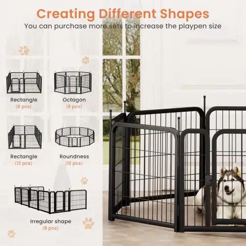 Compact Pet Playpen For Small Animals ๐ - Purrfect Pet Kingdom