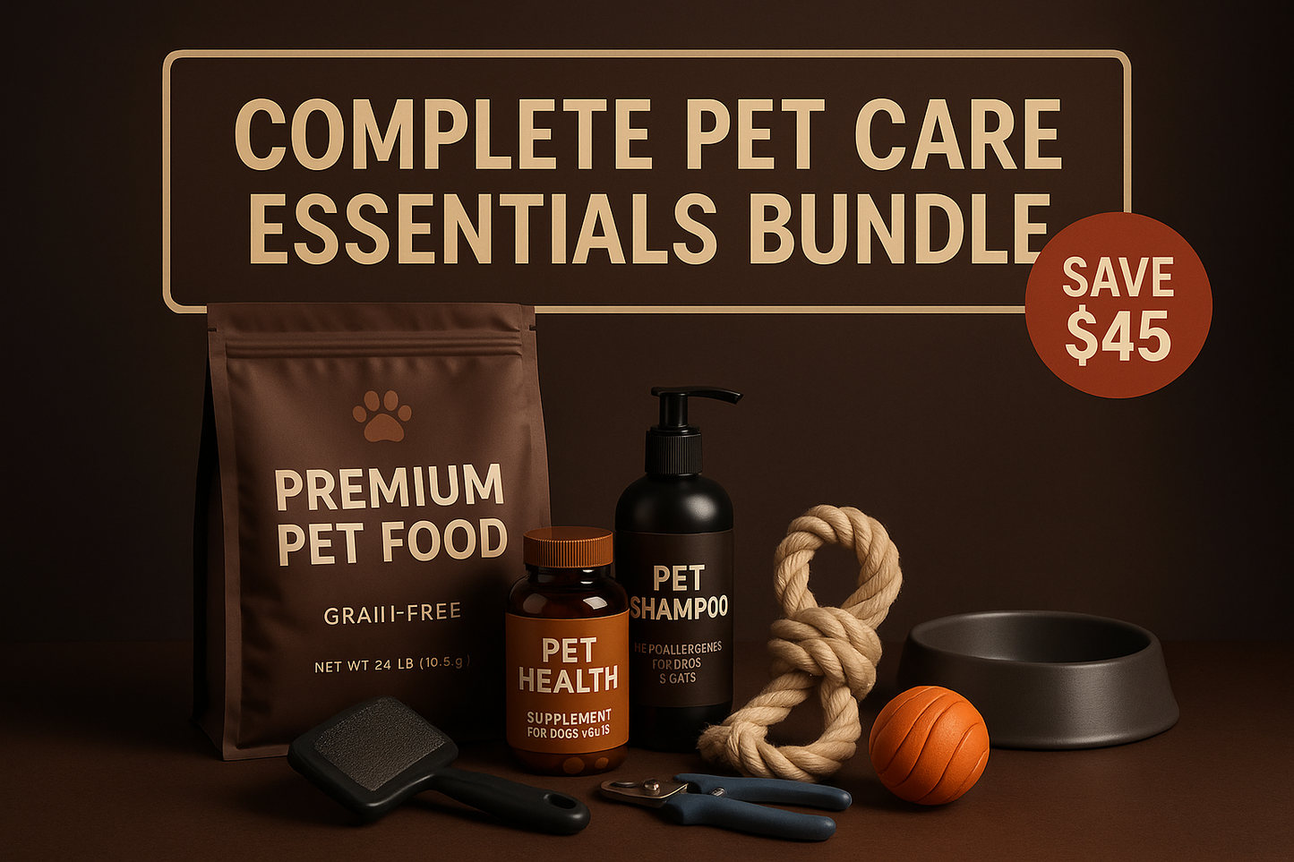 Complete Pet Care Essentials Bundle