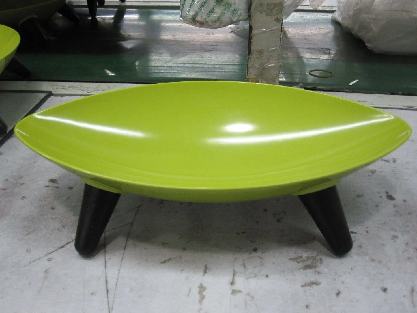 Couture Sculptured Melamine Pet Bowl by Purrfect Pet Kingdom® in medium size, available in vibrant orange, olive green, and classic black.