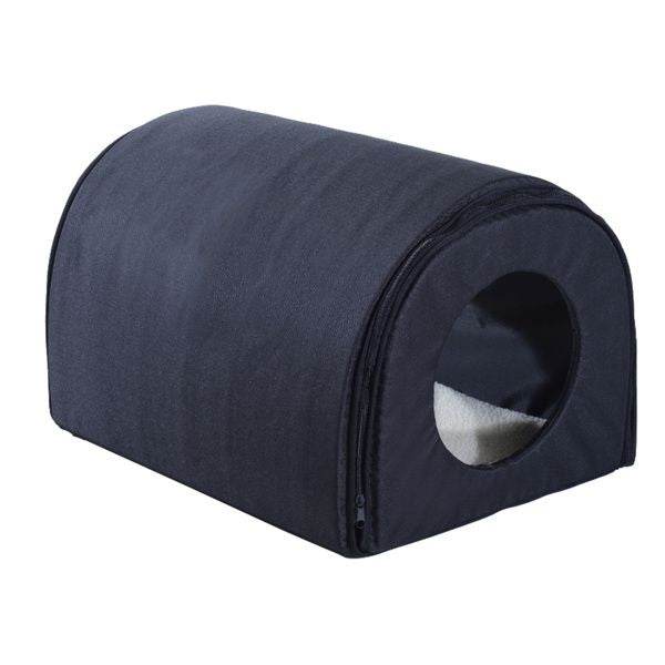 Purrfect Pet Kingdom Cozy Cat House Soft Indoor Shelter Purrfect Pet Kingdom