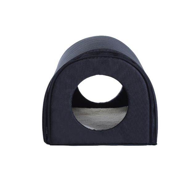 Purrfect Pet Kingdom Cozy Cat House Soft Indoor Shelter Purrfect Pet Kingdom