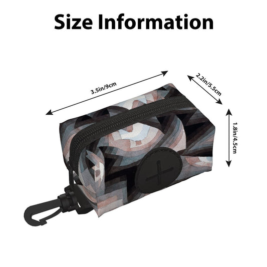 Sebastian & Clementine Crystal Graduation Dog Poop Bag