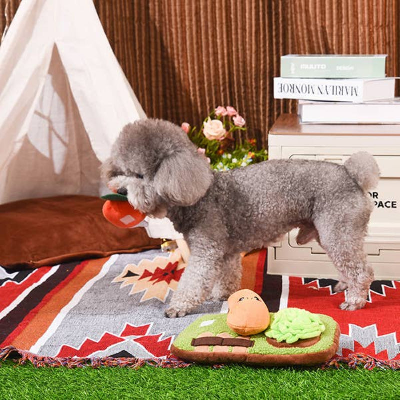 Puppy Grow A Garden Sniffle Veggies Interactive Plush Dog Toy Set - 3 Pc