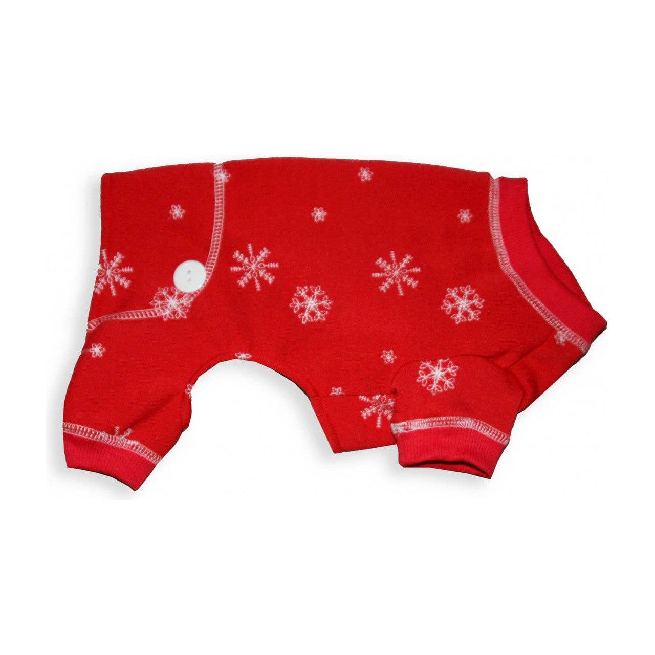 Red Snowflake Pet PJ's