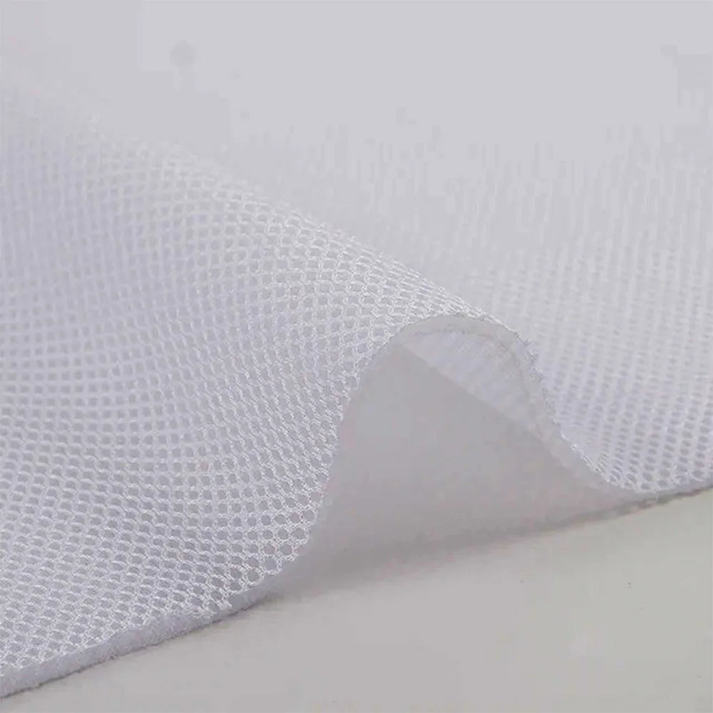 155CM Wide Air Spacer Mesh Fabric Three-Dimensional Carbon Fiber PET Heavy Seat Cover Soft Thicken Breathable Sports Shoes Wears