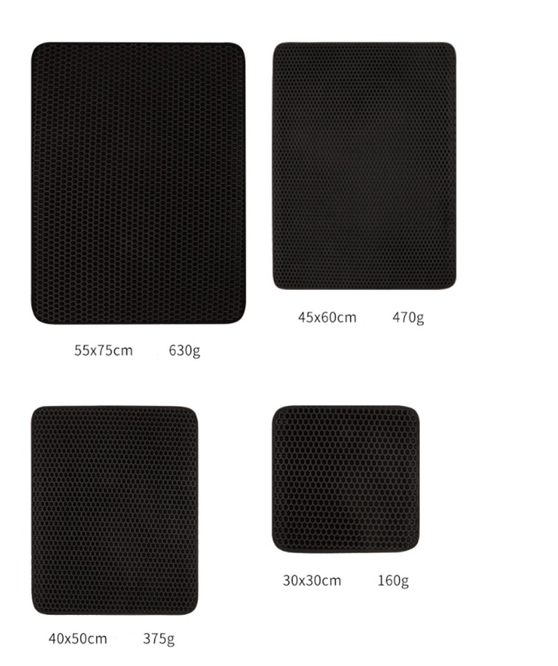 Cat Litter Mat Honeycomb Trapping Pad Large ✅