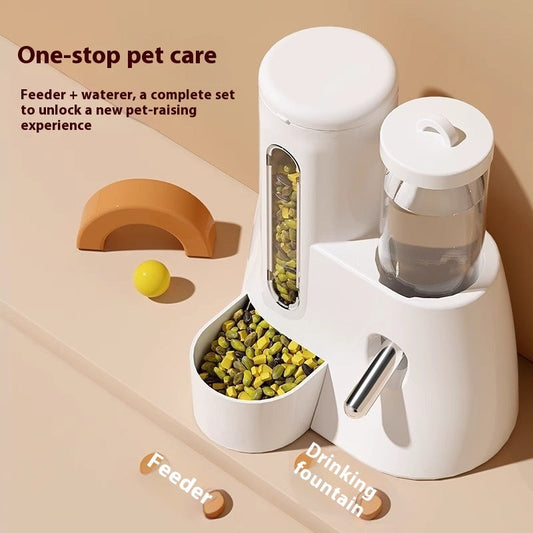 Pet Zen 2-in-1 Automatic Hamster Food Bowl and Water Feeder