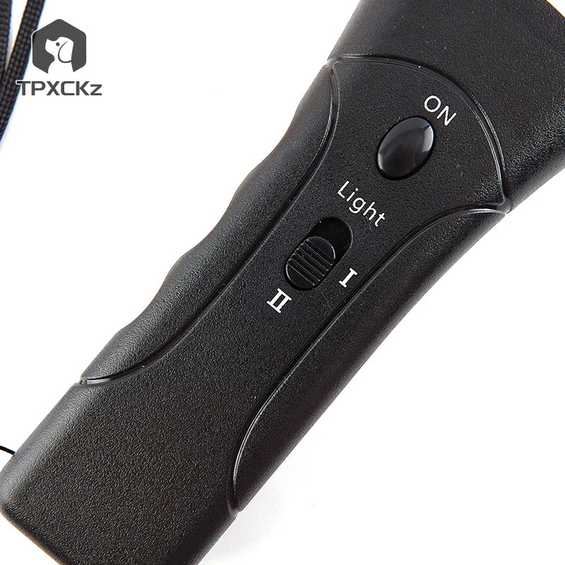 1PC Pet Dog Repeller Anti Barking Stop Bark Training Device Trainer LED Ultrasonic Anti Barking Ultrasonic Without Battery