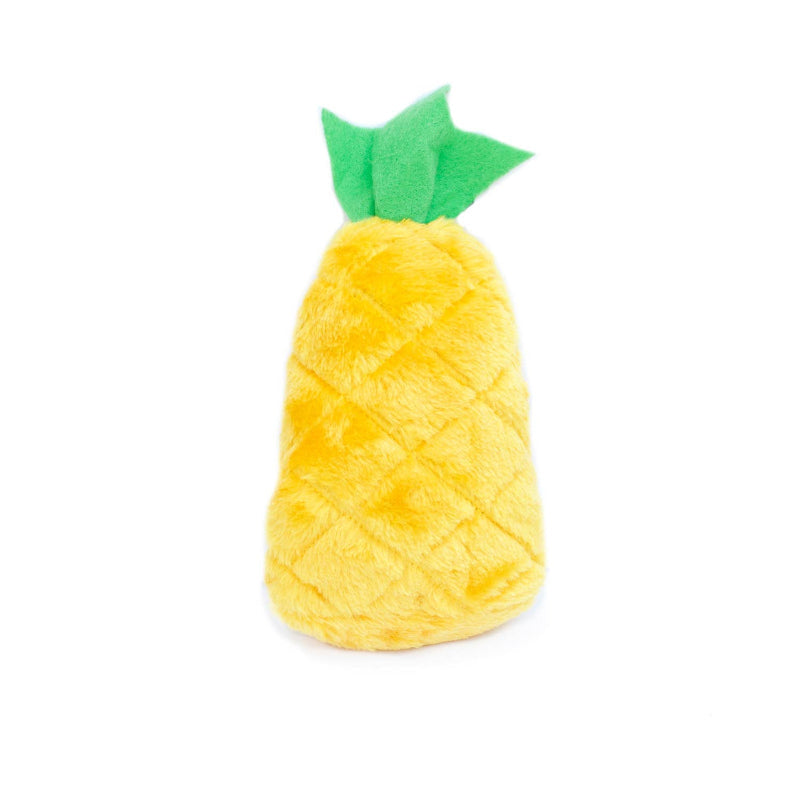 NomNomz Pineapple Plush Squeaky Dog Toy