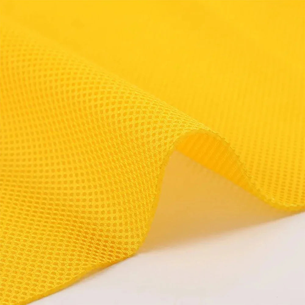 155CM Wide Air Spacer Mesh Fabric Three-Dimensional Carbon Fiber PET Heavy Seat Cover Soft Thicken Breathable Sports Shoes Wears