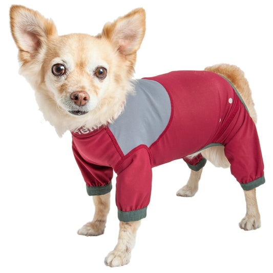 Dog Helios Tail Runner Lightweight 4-Way-Stretch Breathable Yoga Dog Tracksuit