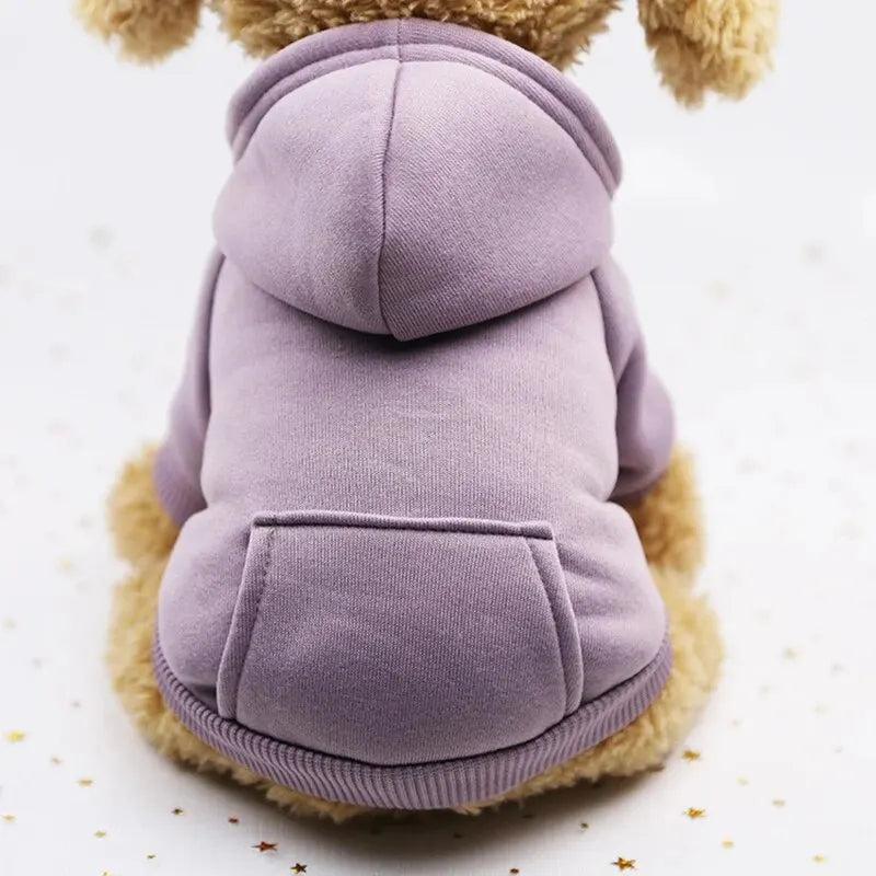 My Store Red Dog Hooded Sweater Cozy Pet Clothing - pet clothing - THRIXINE