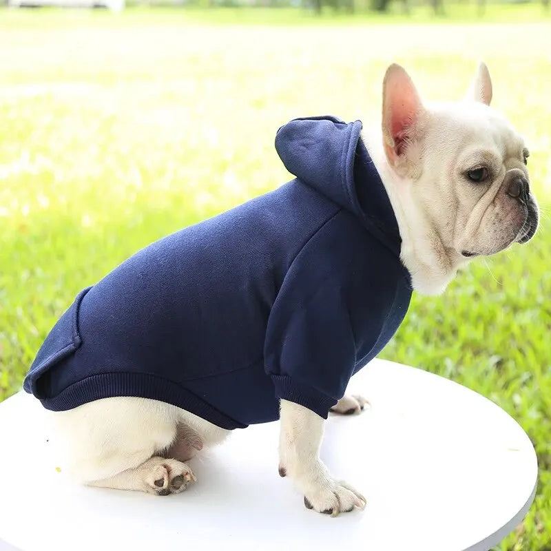 My Store Red Dog Hooded Sweater Cozy Pet Clothing - pet clothing - THRIXINE