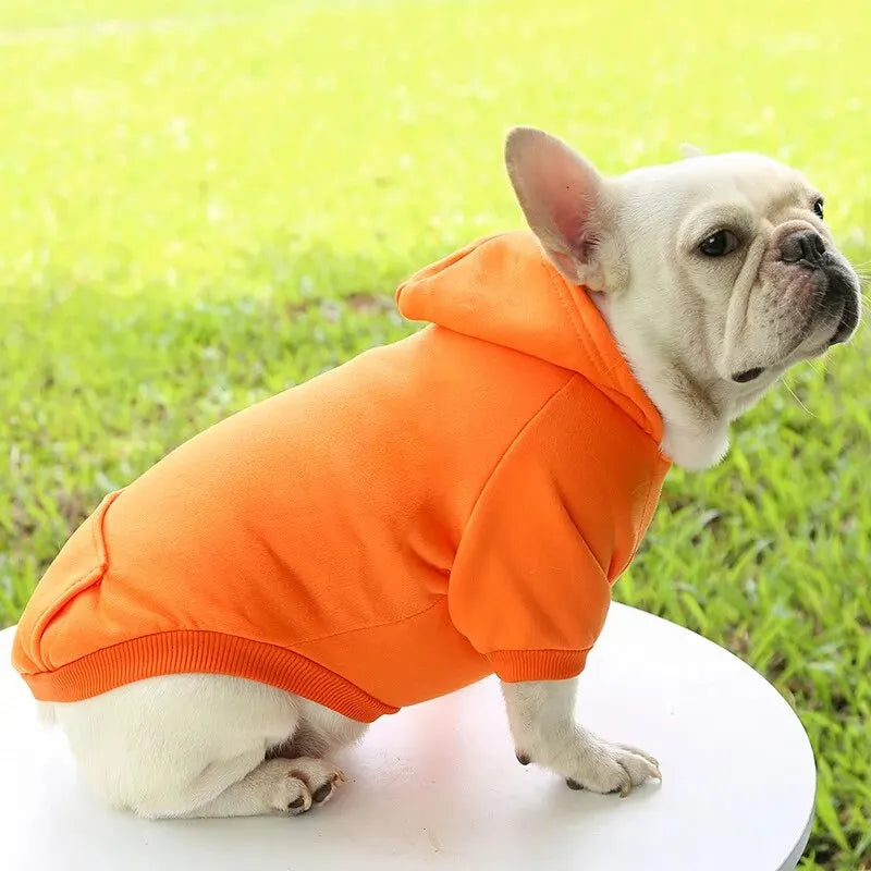 My Store Red Dog Hooded Sweater Cozy Pet Clothing - pet clothing - THRIXINE