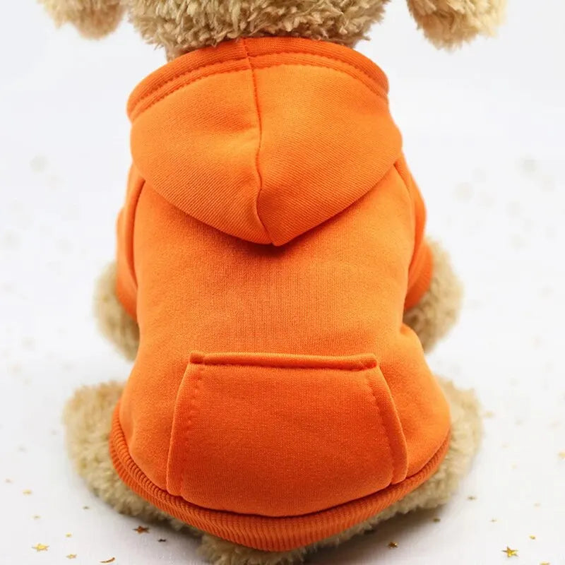 My Store Red Dog Hooded Sweater Cozy Pet Clothing - pet clothing - THRIXINE