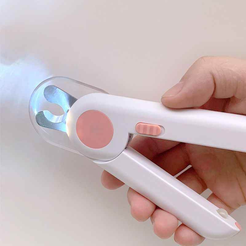Purrfect Pet Kingdom Dog Nail Clippers with Safety Guard and LED Light Purrfect Pet Kingdom
