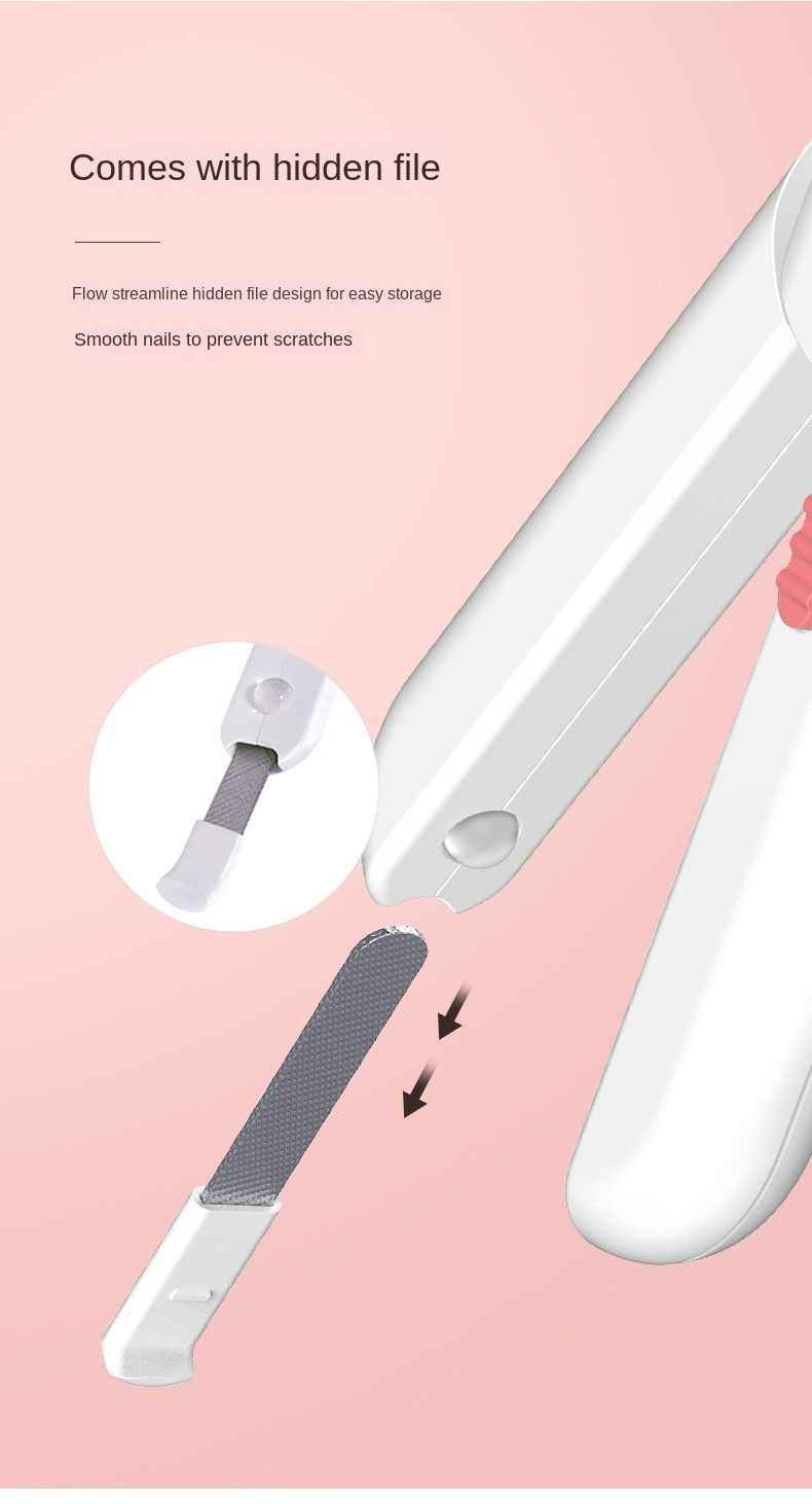 Purrfect Pet Kingdom Dog Nail Clippers with Safety Guard and LED Light Purrfect Pet Kingdom
