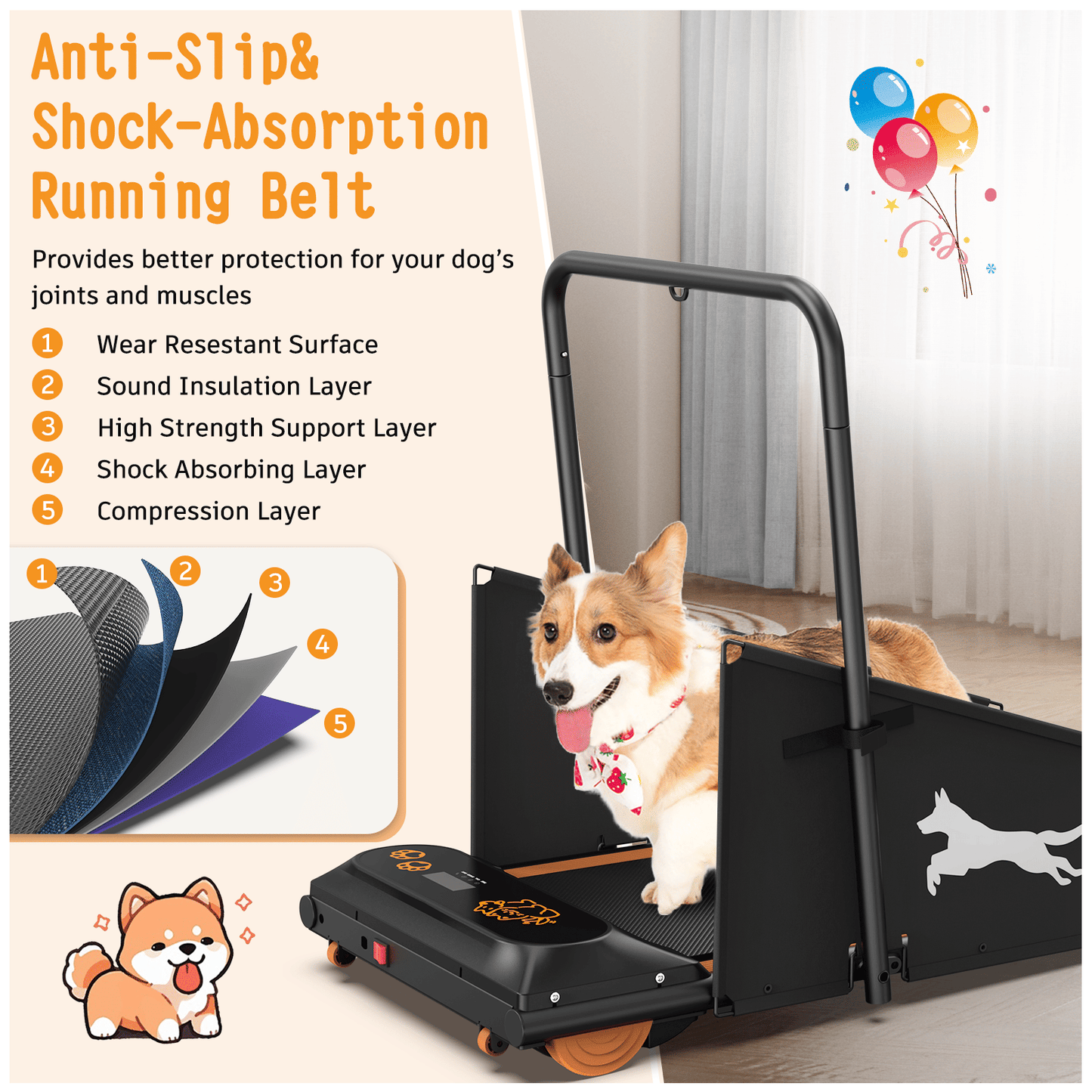 Purrfect Pet Kingdom Dog Pacer Treadmill for Home Purrfect Pet Kingdom