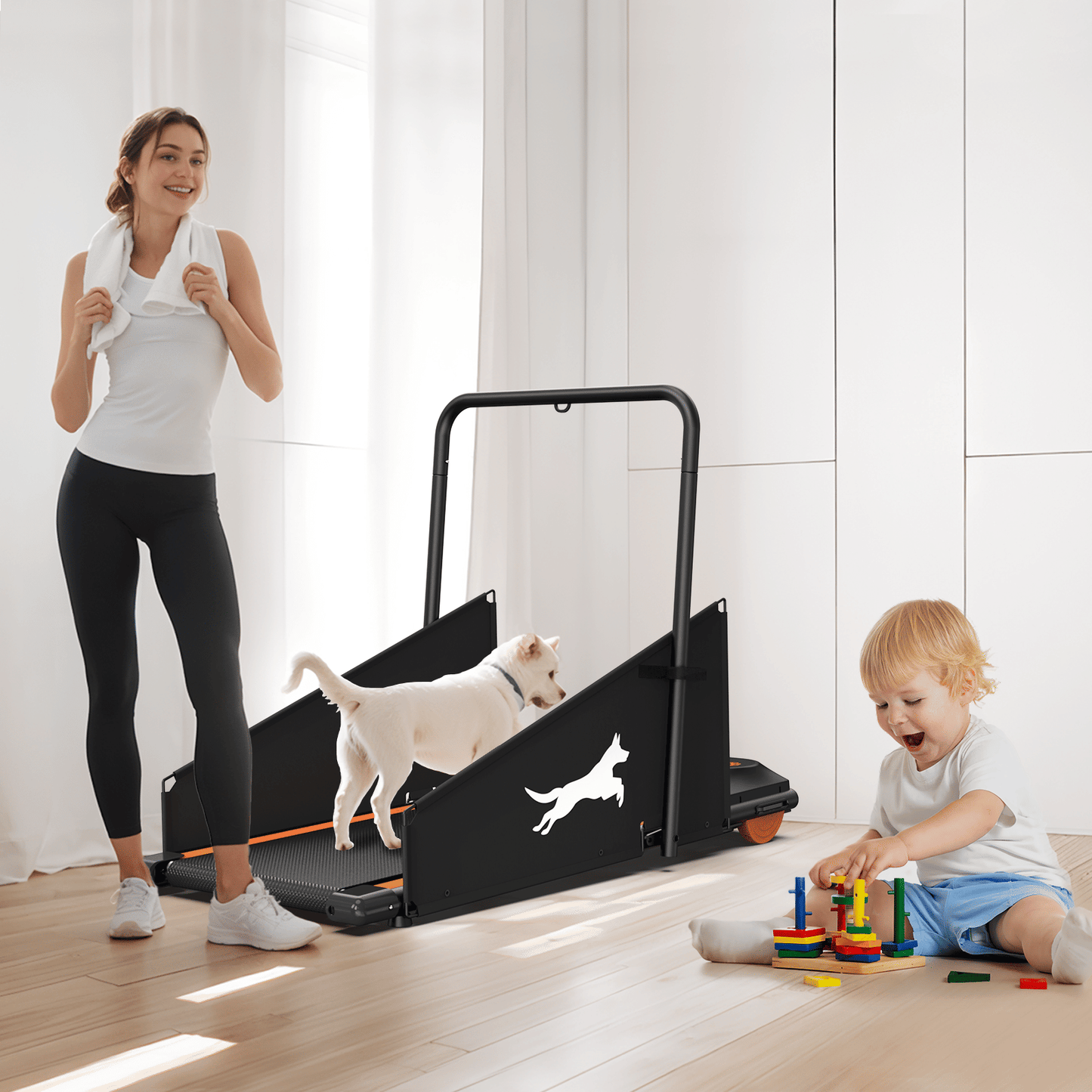 Purrfect Pet Kingdom Dog Pacer Treadmill for Home Purrfect Pet Kingdom