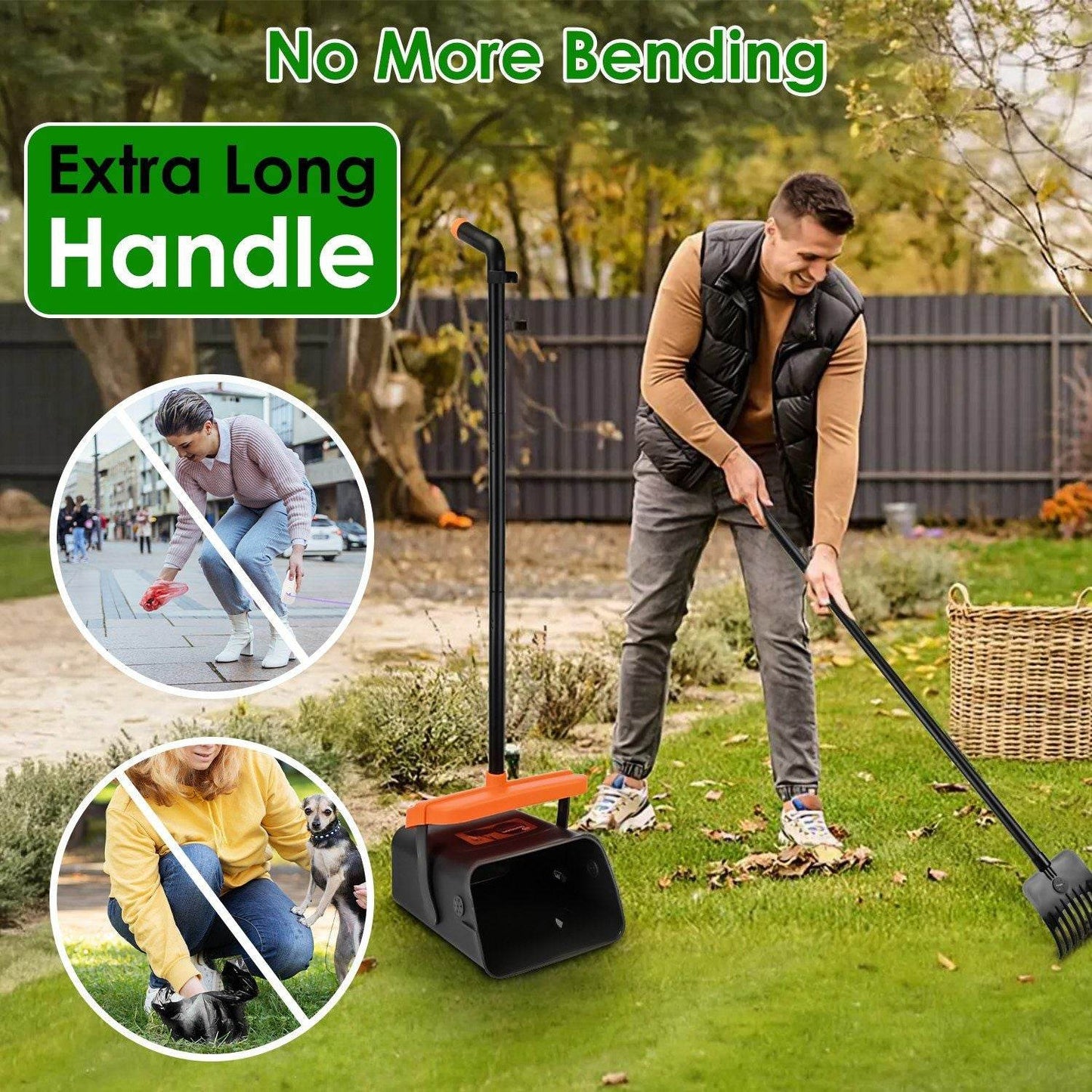 Purrfect Pet Kingdom Dog Poop Scooper Kit with Bags Purrfect Pet Kingdom