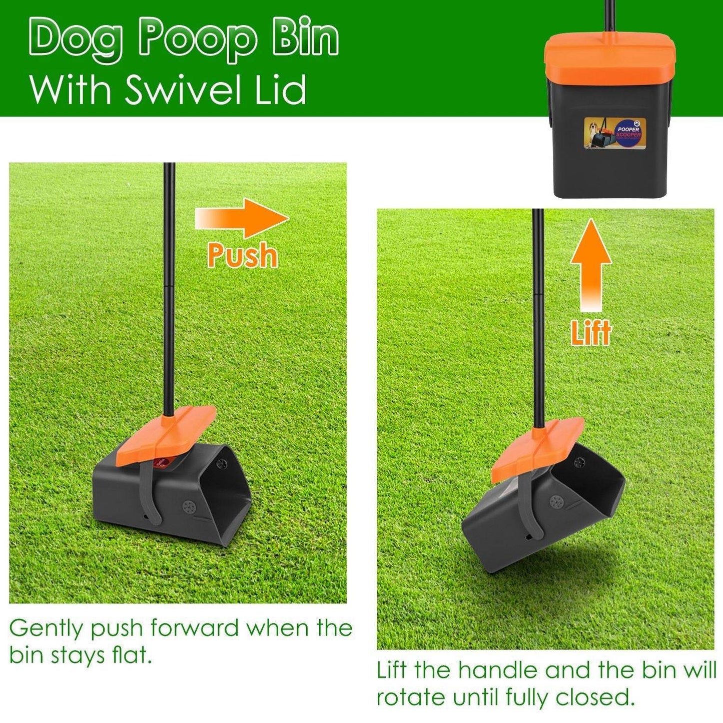 Purrfect Pet Kingdom Dog Poop Scooper Kit with Bags Purrfect Pet Kingdom