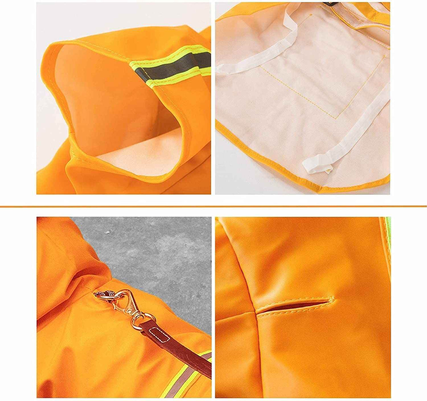 Purrfect Pet Kingdom Dog Waterproof Raincoat with Hood Purrfect Pet Kingdom
