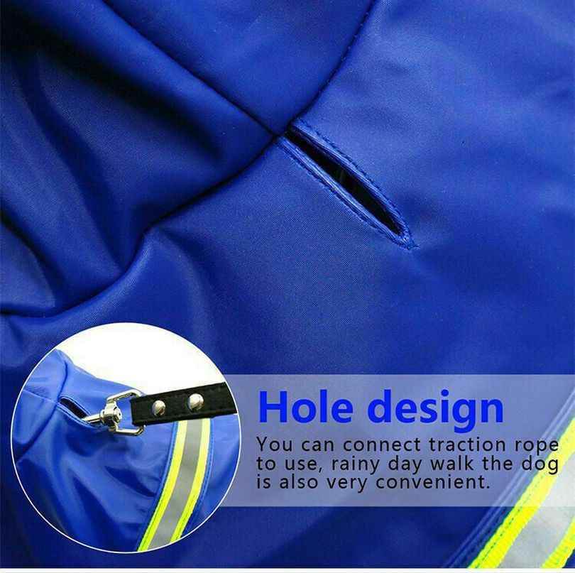 Purrfect Pet Kingdom Dog Waterproof Raincoat with Hood Purrfect Pet Kingdom