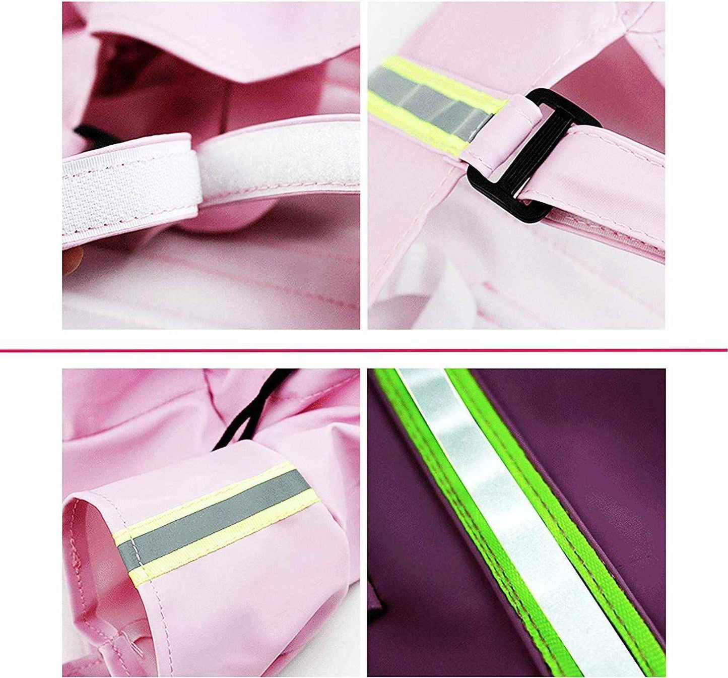 Purrfect Pet Kingdom Dog Waterproof Raincoat with Hood Purrfect Pet Kingdom