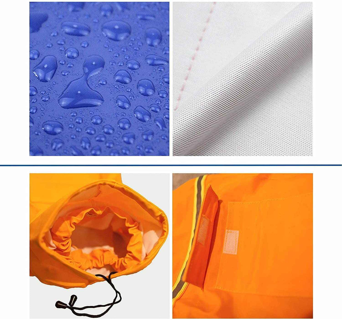 Purrfect Pet Kingdom Dog Waterproof Raincoat with Hood Purrfect Pet Kingdom