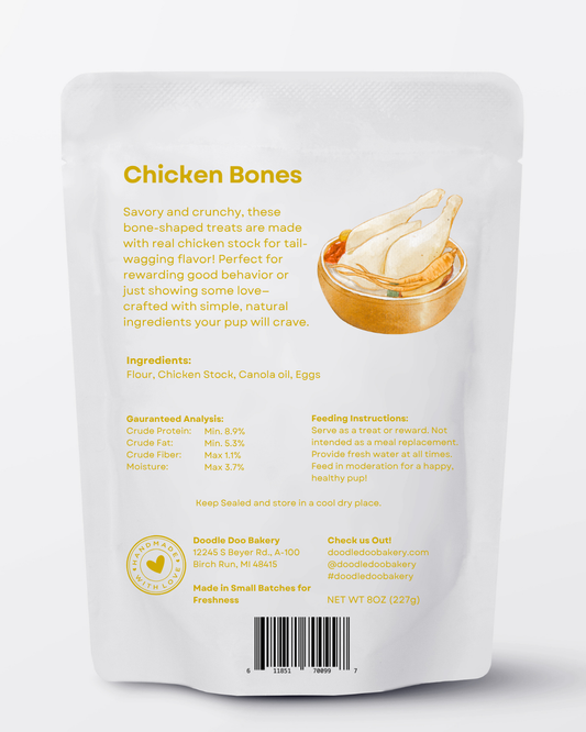 Purrfect Pet Kingdom Ergonomic Homemade Dog Treats - Chicken Treat 1/2lb For Pets - Interactive pet supplies by Purrfect Pet Kingdom®