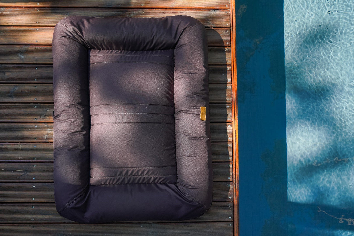 Dog Bed Waterproof Lounger Gray