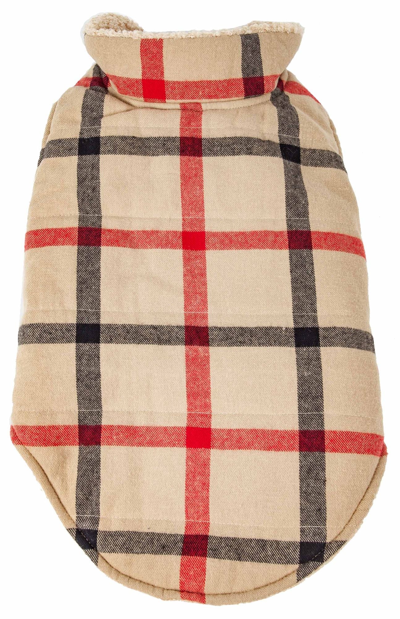 Purrfect Pet Kingdom Warm Winter Dog Jackets Plaid Coat Purrfect Pet Kingdom