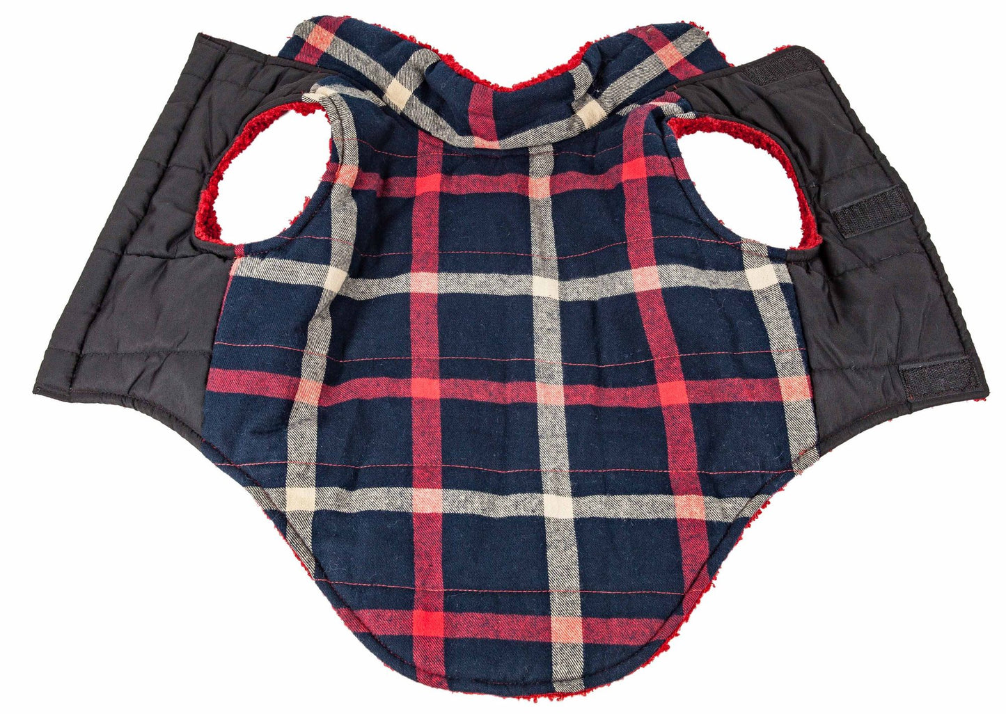 Purrfect Pet Kingdom Warm Winter Dog Jackets Plaid Coat Purrfect Pet Kingdom