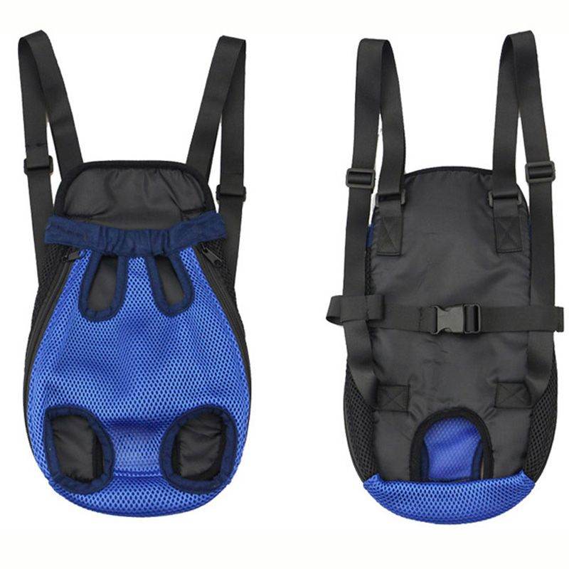 Purrfect Pet Kingdom Denim Dog Carrier Backpack Purrfect Pet Kingdom