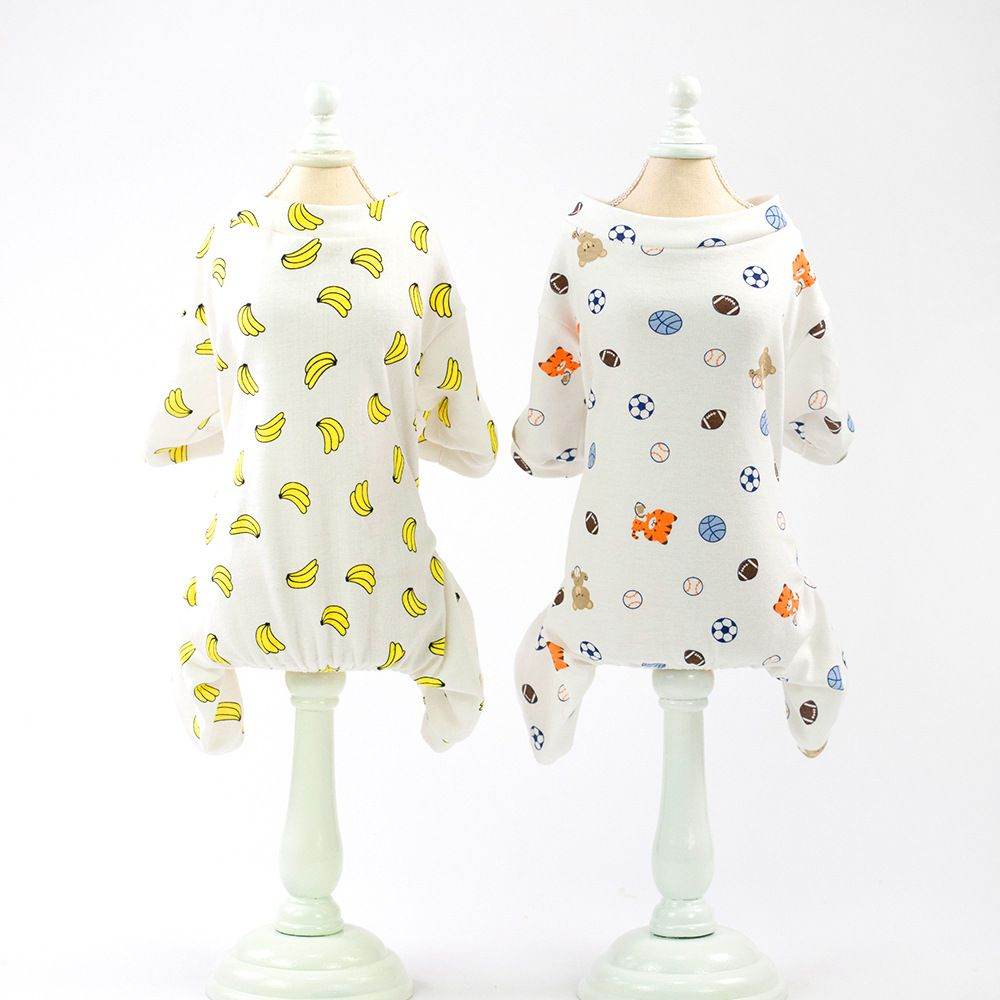 Purrfect Pet Kingdom Pet Pajamas for Small Dogs - Donut Print Purrfect Pet Kingdom