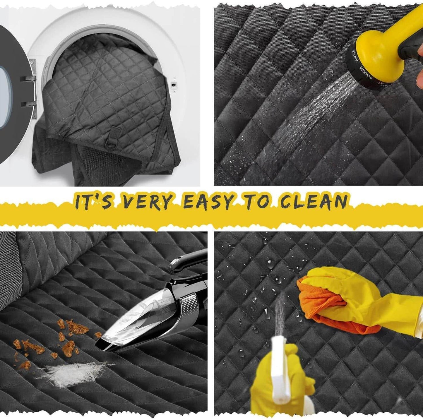 Purrfect Pet Kingdom Waterproof Pet Car Seat Cover Purrfect Pet Kingdom