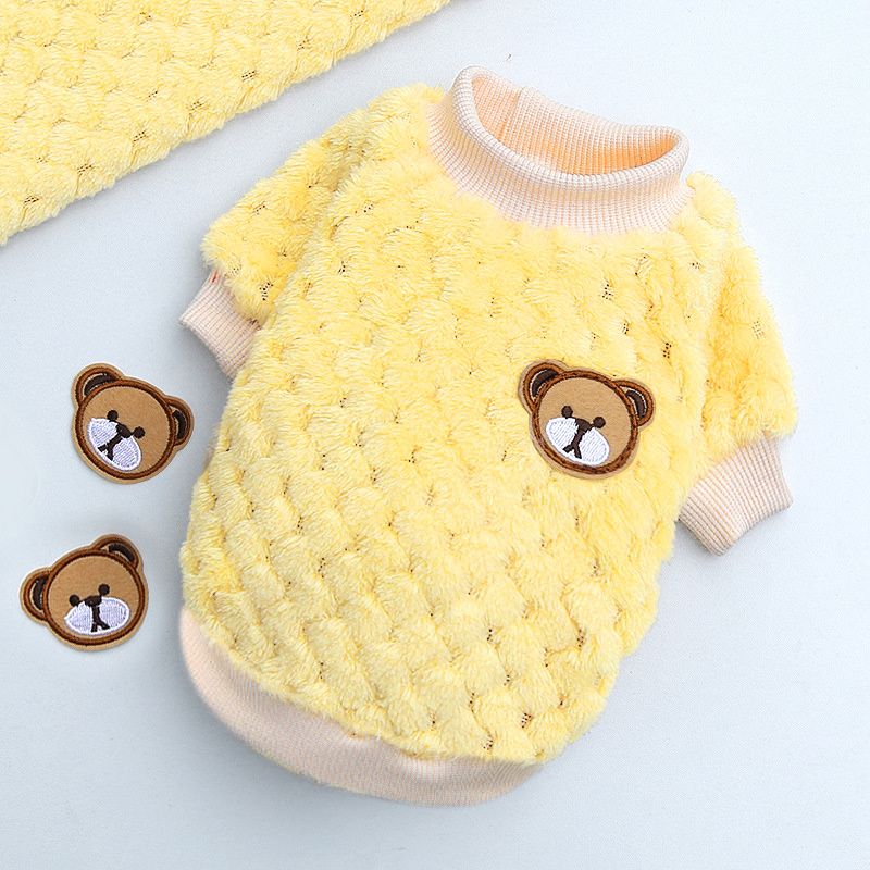 Winter Pet Clothes for Small Dogs; Cute Fleece Puppy Dress & Warm Cat Coat; Pet Apparel for Small & Medium Dogs Purrfect Pet Kingdom